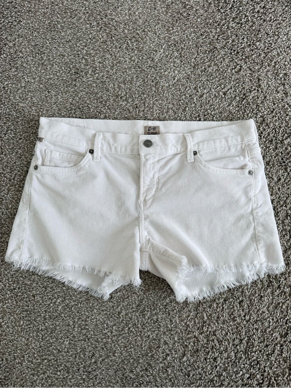 CITIZENS OF HUMANITY | low rise courduroy shorts - size 29